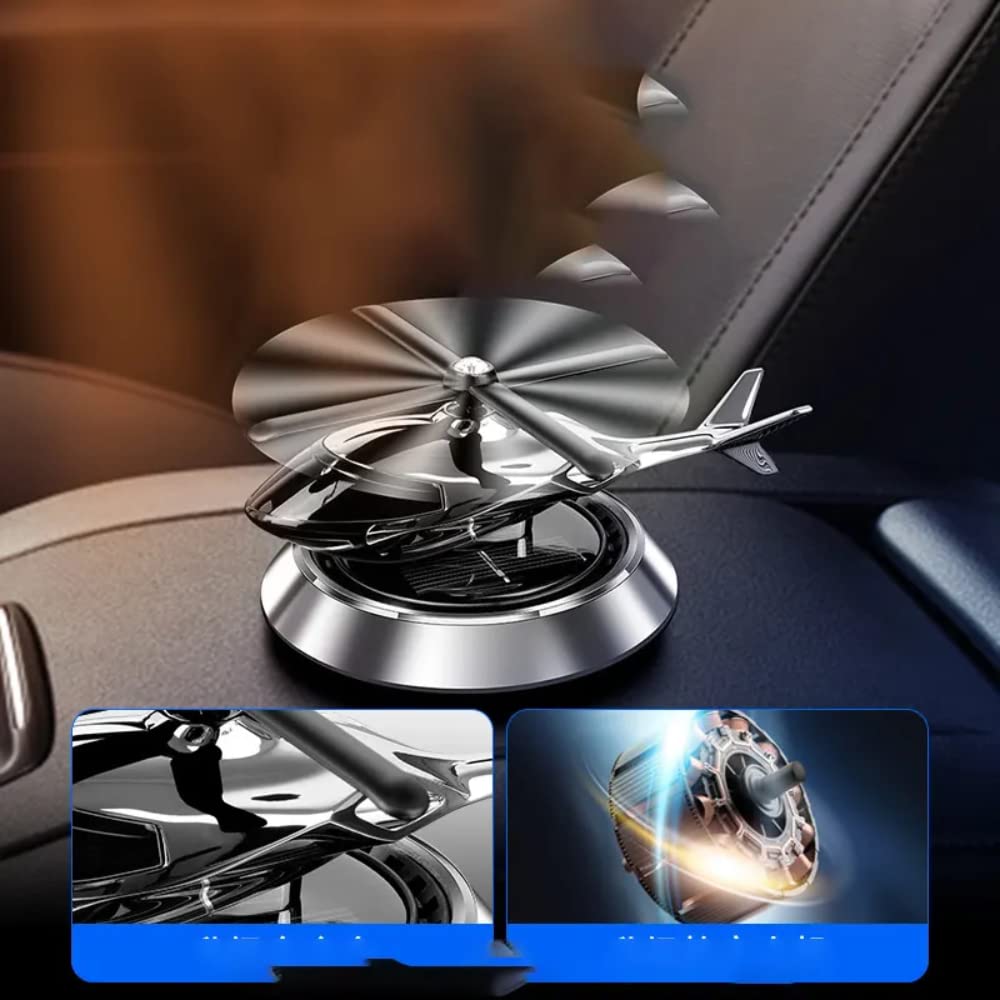 Solar Car Helicopter Air Freshener