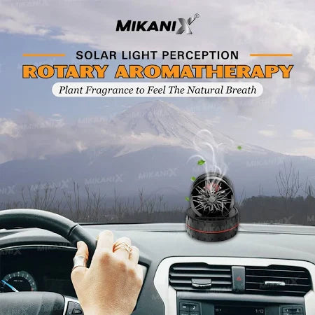 Solar Rotating Car Dashboard Air Freshener/Perfume Diffuser